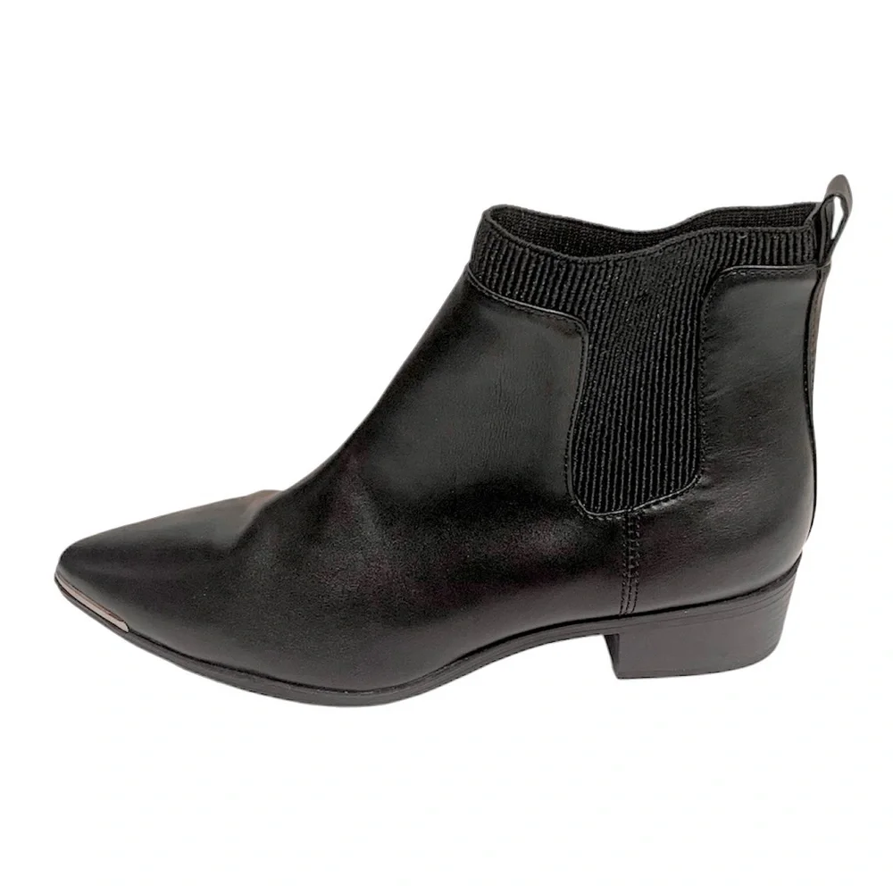 Worthington Women's Black Ankle Booties - Picture 2 of 6